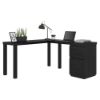Picture of Northcott L-Desk - Bourbon Oak