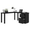 Picture of Northcott L-Desk - Bourbon Oak