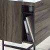 Picture of Harvey Park Double Pedestal Desk - Jet Acacia