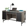 Picture of Harvey Park Double Pedestal Desk - Jet Acacia