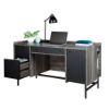 Picture of Harvey Park Double Pedestal Desk - Jet Acacia