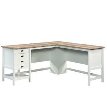 Picture of Cottage Road L Desk - Soft White