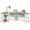 Picture of Cottage Road L Desk - Soft White