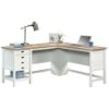 Picture of Cottage Road L Desk - Soft White