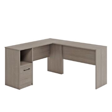 Picture of Beginnings L-Desk - Silver Sycamore