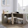 Picture of Beginnings L-Desk - Silver Sycamore