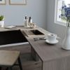 Picture of Beginnings L-Desk - Silver Sycamore