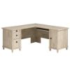 Picture of Hammond L-Shaped Desk - Chalk Oak