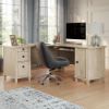 Picture of Hammond L-Shaped Desk - Chalk Oak