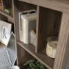 Picture of Costa Computer Hutch - Washed Walnut