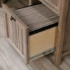 Picture of Costa Computer Desk - Washed Walnut