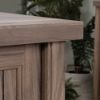 Picture of Costa L-Desk - Washed Walnut