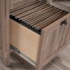 Picture of Costa L-Desk - Washed Walnut
