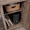 Picture of Costa L-Desk - Washed Walnut
