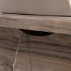 Picture of Costa L-Desk - Washed Walnut