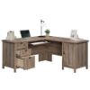 Picture of Costa L-Desk - Washed Walnut
