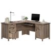 Picture of Costa L-Desk - Washed Walnut