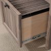 Picture of Costa Executive Desk - Washed Walnut