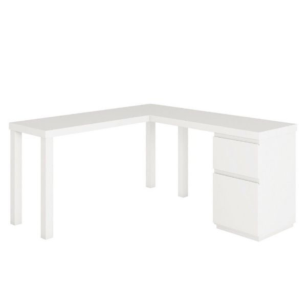 Picture of Northcott L-Desk - White