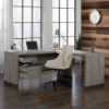 Picture of Manhattan Gate L Desk - Mystic Oak