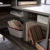Picture of Clifford Place L-Shape Desk - Jet Acacia