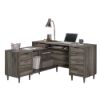 Picture of Clifford Place L-Shape Desk - Jet Acacia