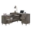 Picture of Clifford Place L-Shape Desk - Jet Acacia