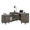 Picture of Clifford Place L-Shape Desk - Jet Acacia