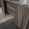 Picture of Clifford Place Executive Desk - Jet Acacia