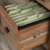 Picture of Cannery Bridge L Desk - Sindoori Mango