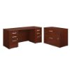 Picture of Affirm Double Pedestal Desk with Lateral File Suit