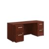 Picture of Affirm Double Pedestal Desk - Classic Cherry