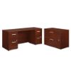 Picture of Affirm Double Pedestal Desk with Lateral File Suit