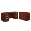 Picture of Affirm Double Pedestal Desk with Lateral File Suit