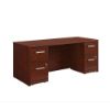 Picture of Affirm Double Pedestal Desk - Classic Cherry
