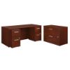 Picture of Affirm Double Pedestal Desk with Lateral File Suit
