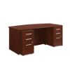 Picture of Affirm 72" Double Pedestal Bowfront Desk - Classic