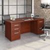 Picture of Affirm 72" Double Pedestal Bowfront Desk - Classic