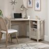 Picture of Costa Corner Desk - Chalked Chestnut