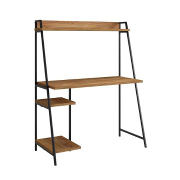 Picture of North Avenue Desk With Hutch - Sindoori Mango
