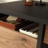 Picture of Acadia Way Single Pedestal Desk - Raven Oak