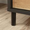 Picture of Acadia Way Single Pedestal Desk - Raven Oak