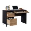 Picture of Acadia Way Single Pedestal Desk - Raven Oak