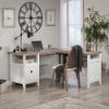 Picture of August Hill L-Desk - Soft White