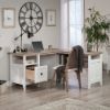 Picture of August Hill L-Desk - Soft White