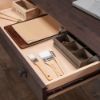 Picture of Carson Forge Desk - Coffee Oak
