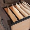 Picture of Carson Forge Desk - Coffee Oak