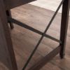 Picture of Carson Forge Desk - Coffee Oak