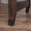 Picture of Carson Forge Desk - Coffee Oak