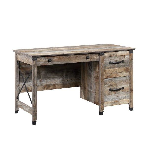 Picture of Carson Forge Desk - Rustic Cedar